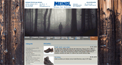 Desktop Screenshot of meindlboty.cz